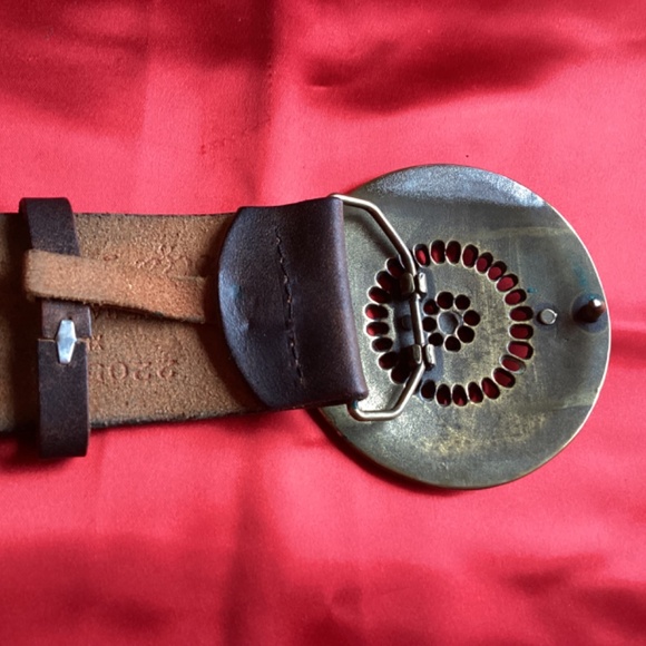 Olga Santini Brown Leather Belt main image 6